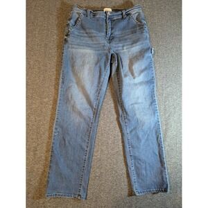 Angels Jeans Women's Blue Denim Sz 10 30" waist 28" Inseam